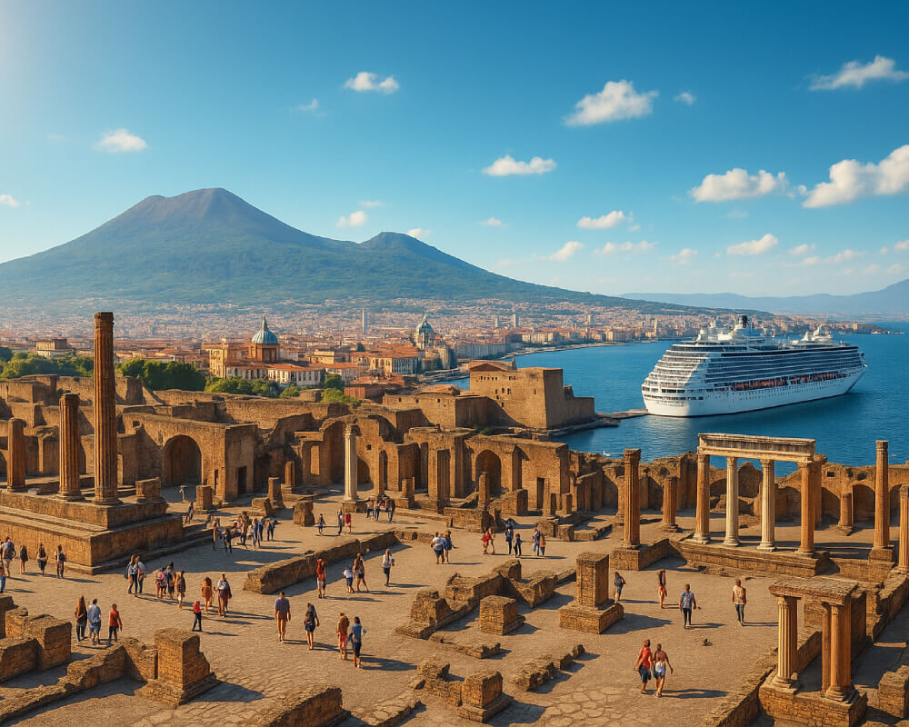 Неаполь и Помпеи за один день