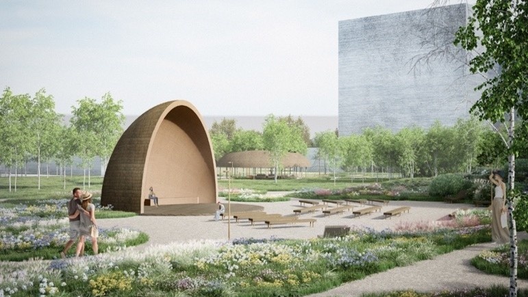    Мэр Нефтеюганска показал, каким будет первый городской парк