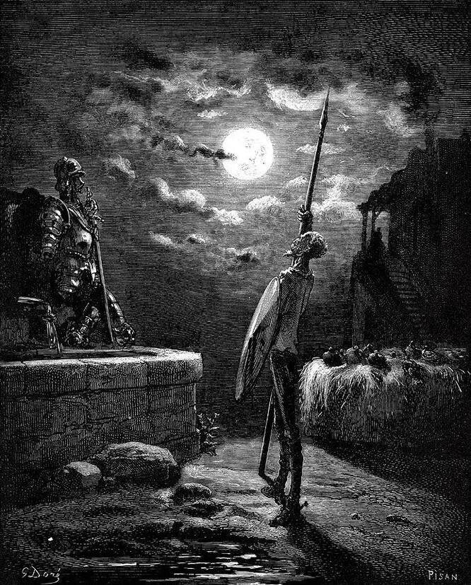 👨‍🎨🖼 Гюстав Доре (1832-1883), «Дон Кихот».