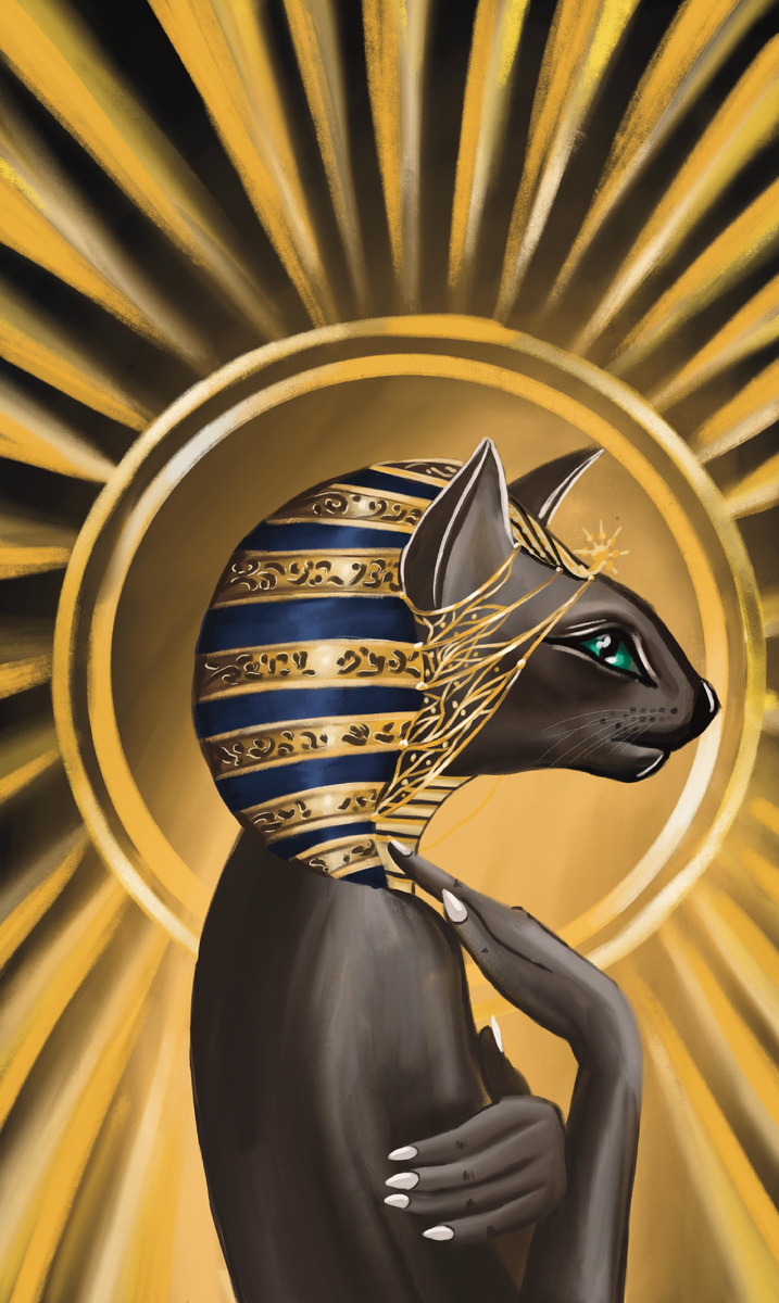 Бастет. Художник-иллюстратор Анастасия Машкова 