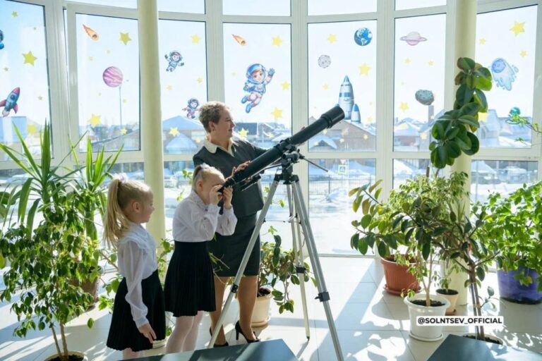    В Оренбургской области открылся первый космический класс Оренбуржье