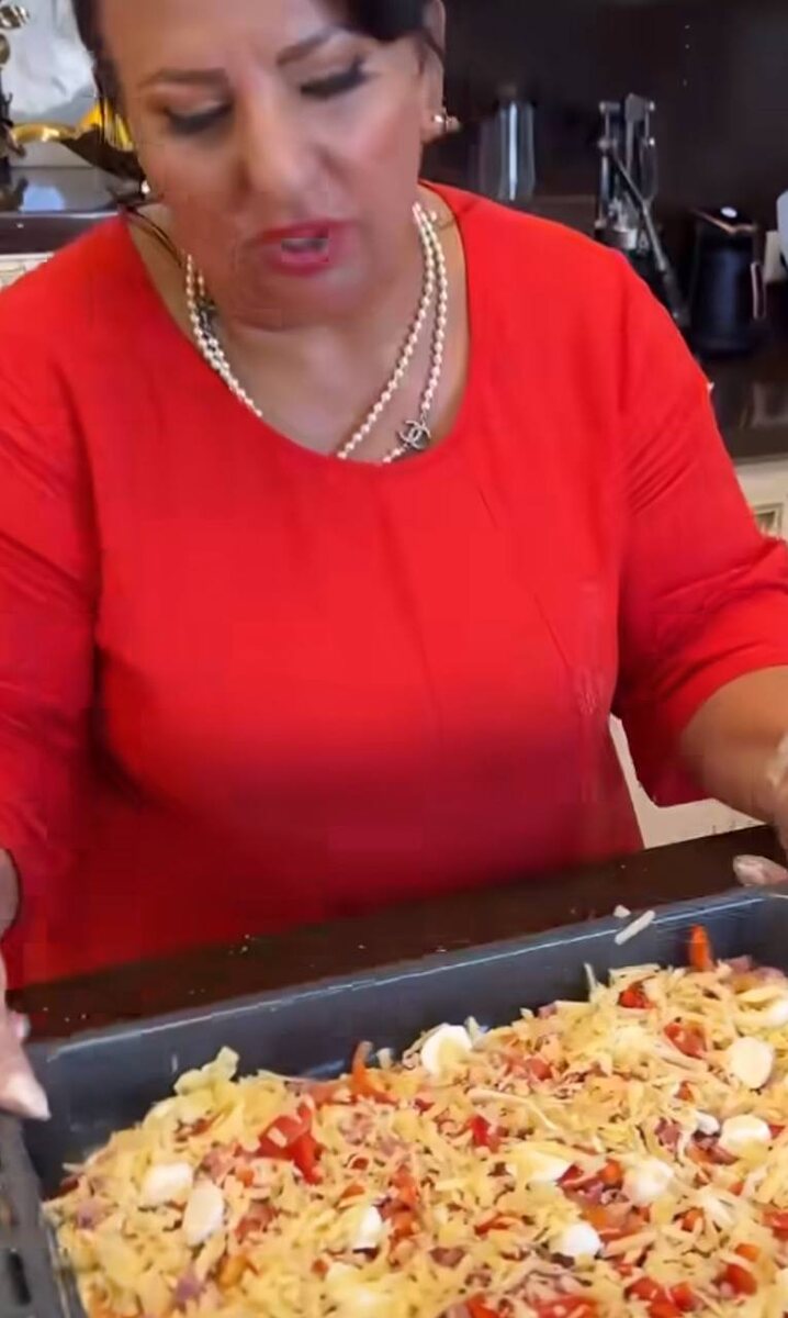 Делаем кавказскую пиццу:)