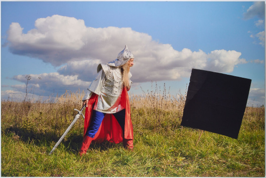 Группа «Синие носы». Черный квадрат. Из серии «Русские чудовища». 2012