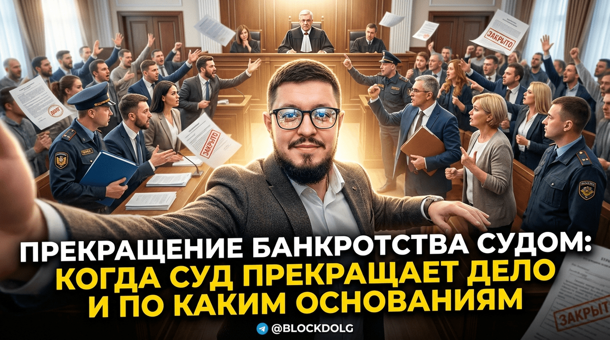    Судебный процесс по прекращению банкротства Максим