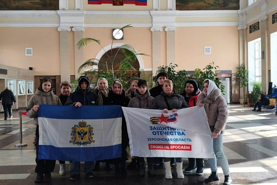    Жители Херсонщины увидели знаковые места Калужской области Фото: филиал фонда "Защитники Отечества"