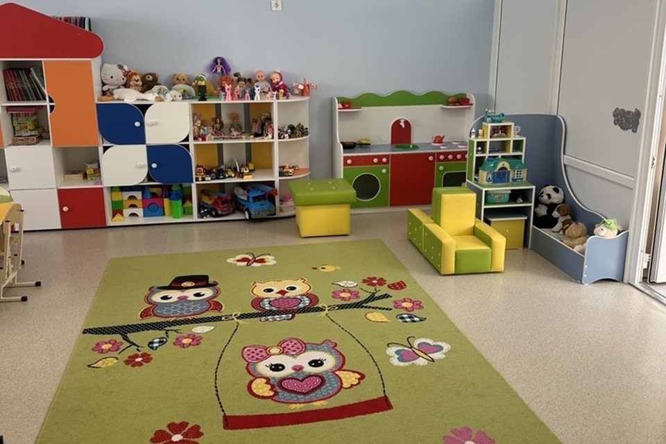    Ясли-сад №63 «Якорек» в Мариуполе совсем скоро откроет свои двери. Фото: ТГ/Кольцов