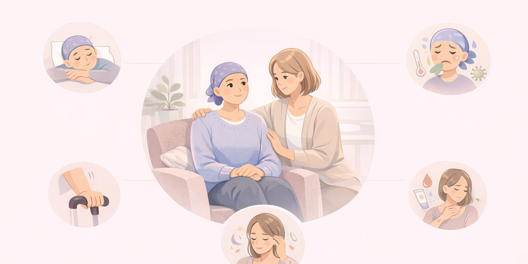 5 симптомов, которые чаще всего сохраняются между курсами химиотерапии