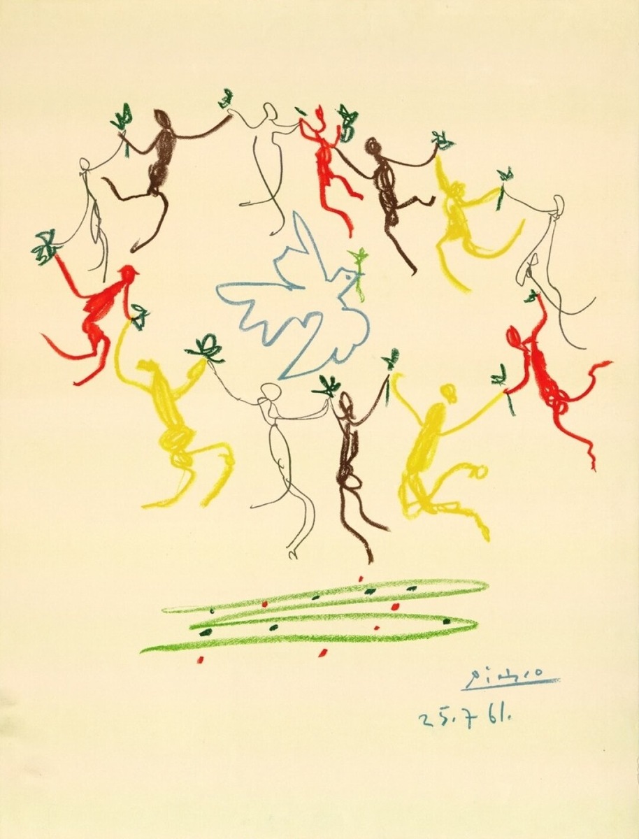    Пабло Пикассо. Хоровод народов. 1961 Фото: Изображения предоставлены «Собака.ru» пресс-службой KGallery