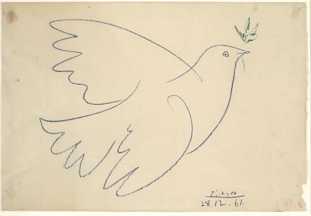    Пабло Пикассо. Голубь мира. 1961 Фото: Изображения предоставлены «Собака.ru» пресс-службой KGallery