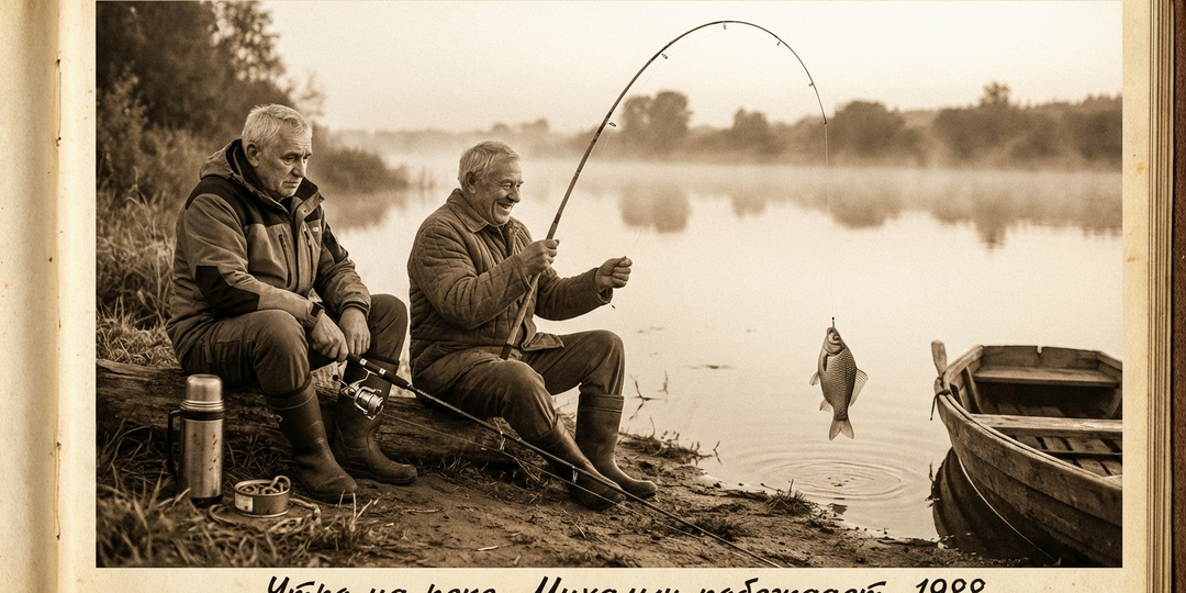 Купил на всю пенсию новомодный спиннинг. Теперь сижу с ним, как дурак, а сосед на бамбуковую удочку таскает одного за другим.