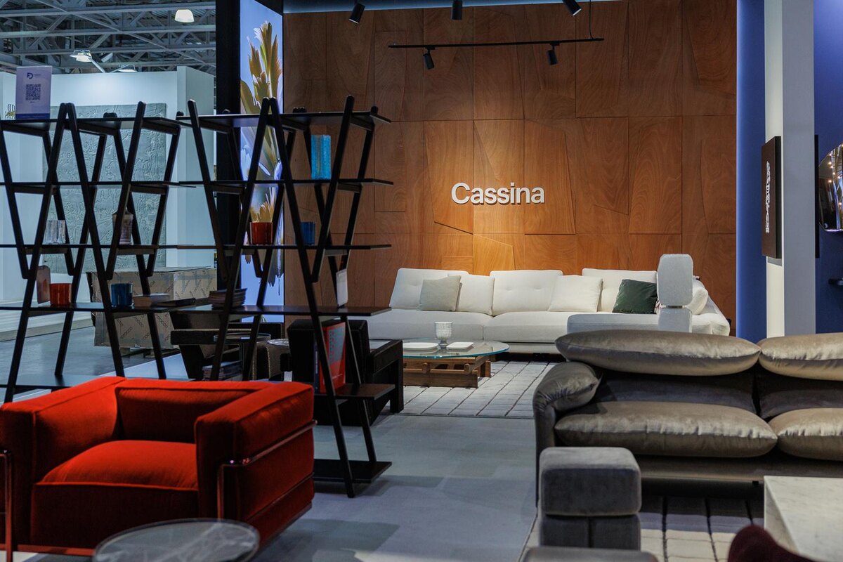 пресс-служба ARTDOM📷Стенд Cassina на выставке ARTDOM-2026