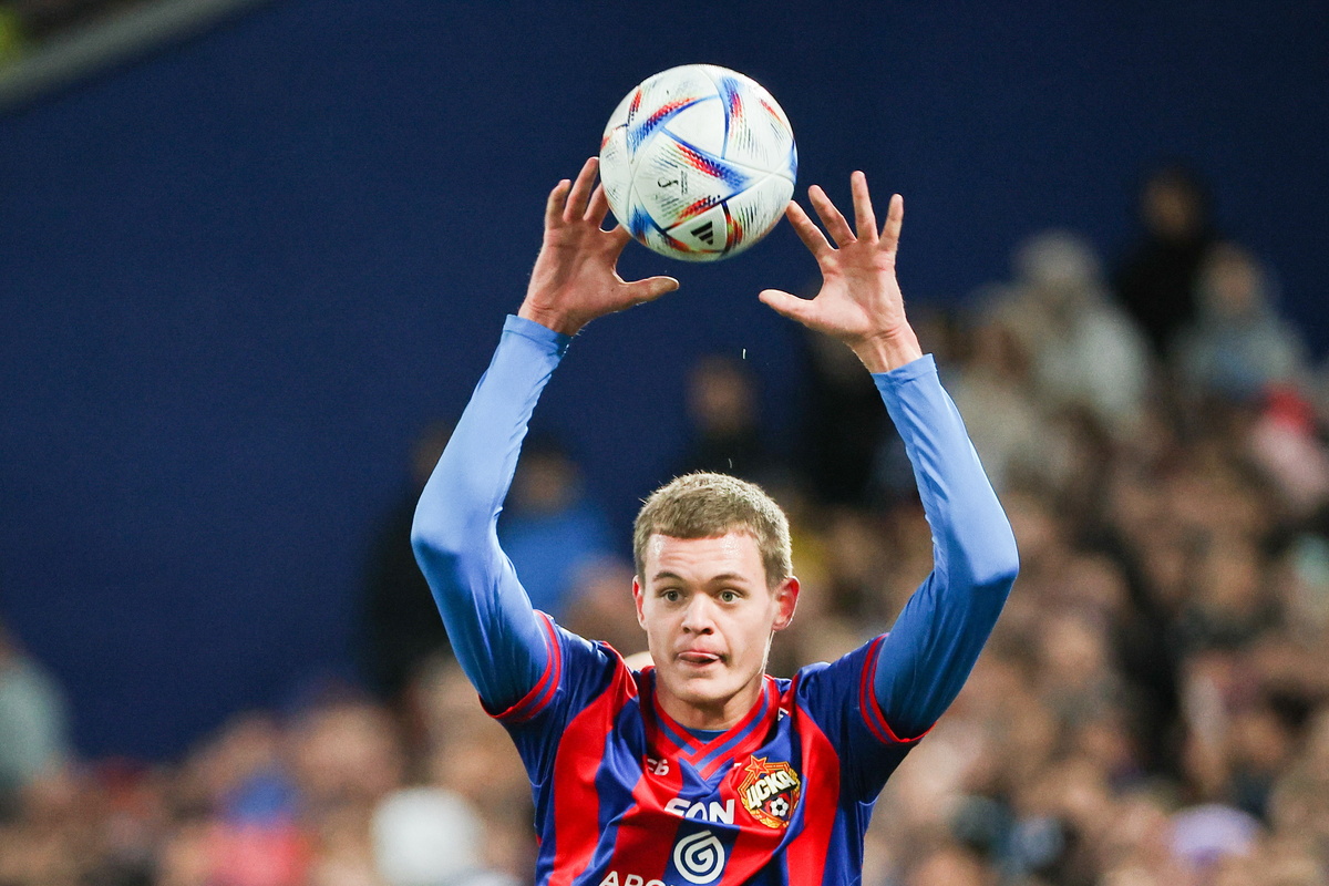    Илья Агапов ЦСКА ТАСС