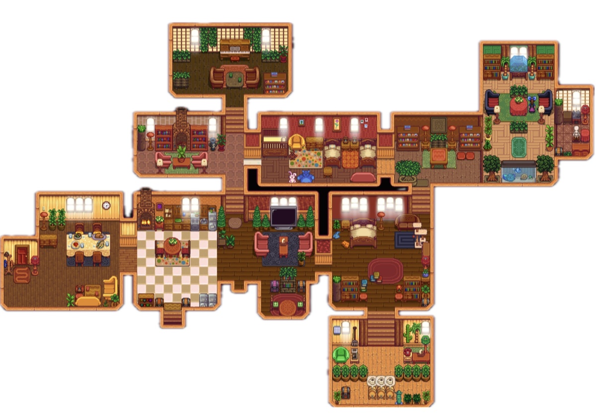 со временем добавится еще одна комната, но прежде надо выбрать себе спутника из жителей города. Мне пока не понравился ни кто.