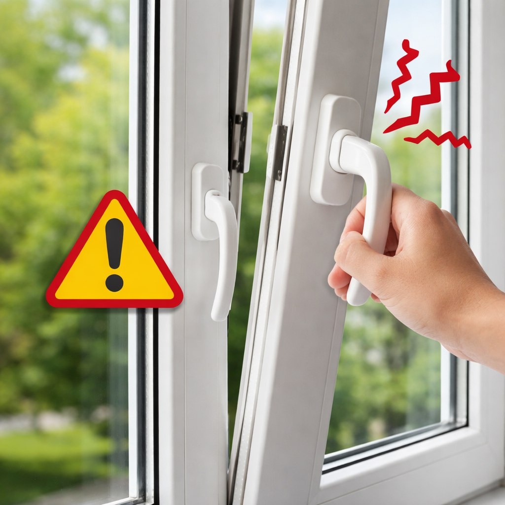 Весной окно не закрывается?