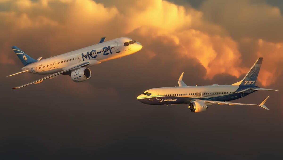   МС-21-310 и Boeing 737 MAX
