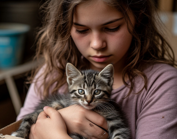 Бездомный котенок не виноват