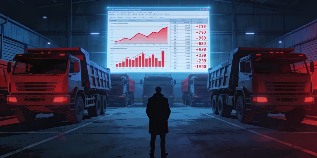 📢"Я вам не верю! Этого не может быть!" — кричал собственник компании представляющей перевозки нерудных материалов, пока мы показывали ему