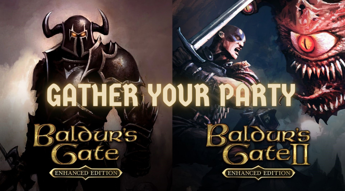 Постер переизданий первых двух Baldur's Gate. Источник: Beamdog