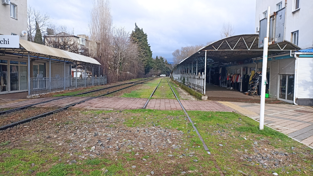 действующие жд пути в центре города