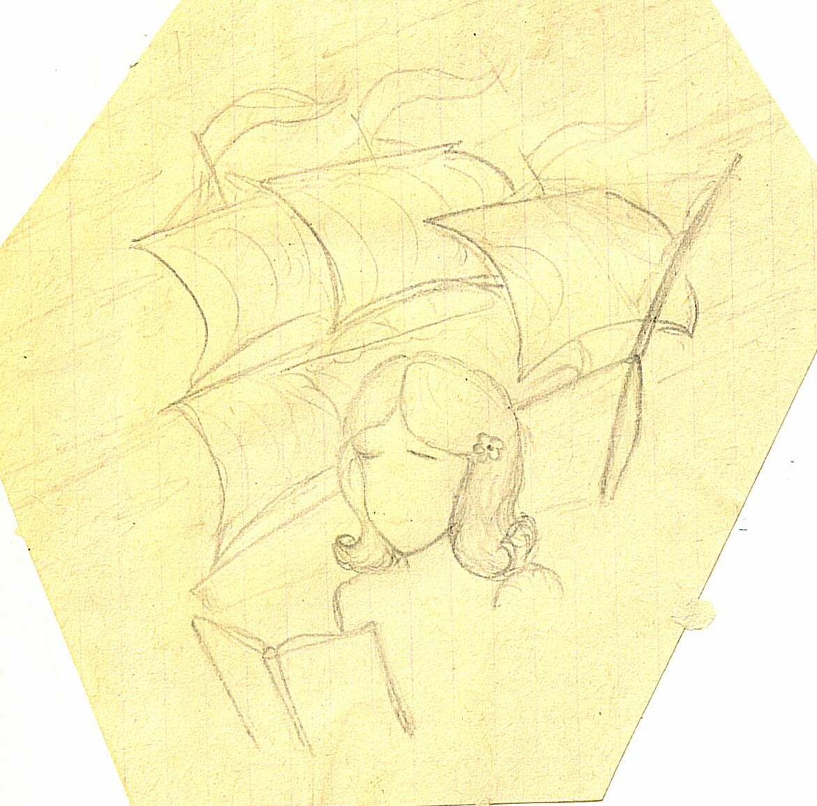 Школьный рисунок автора