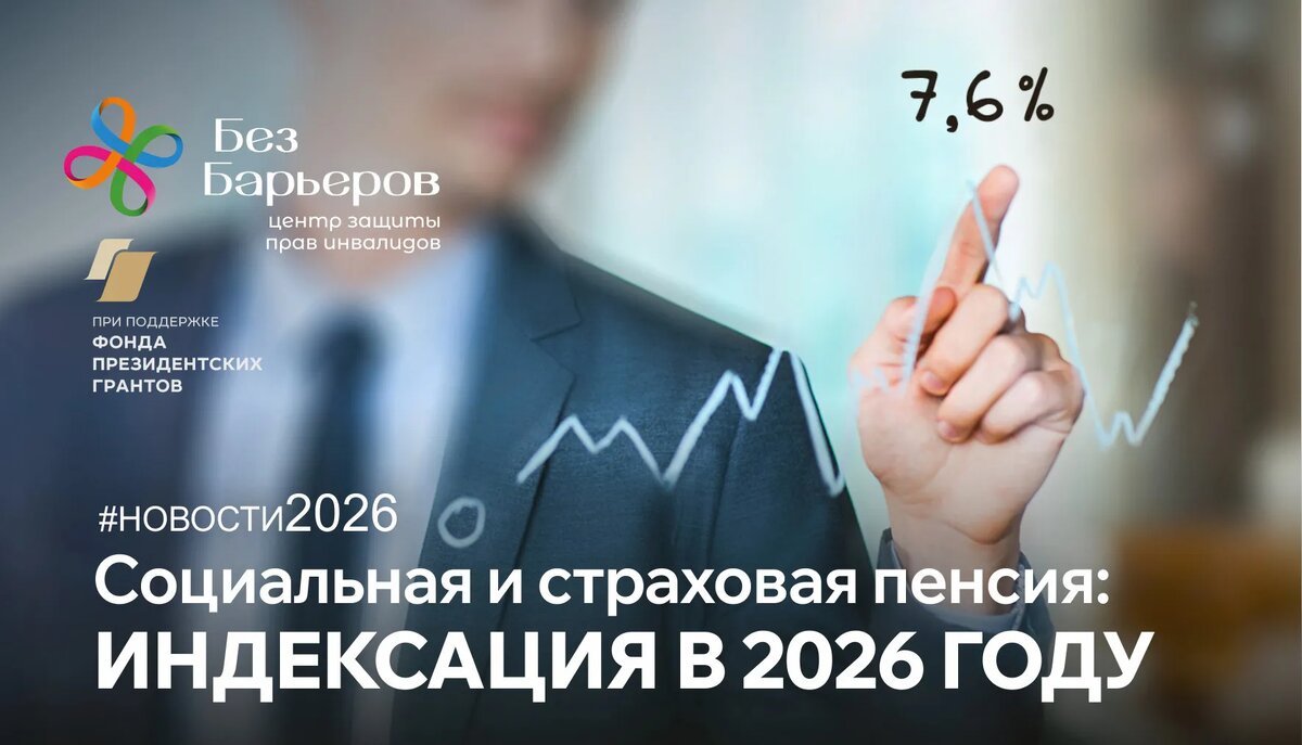 Индексация страховой и социальной пенсии в 2026 году