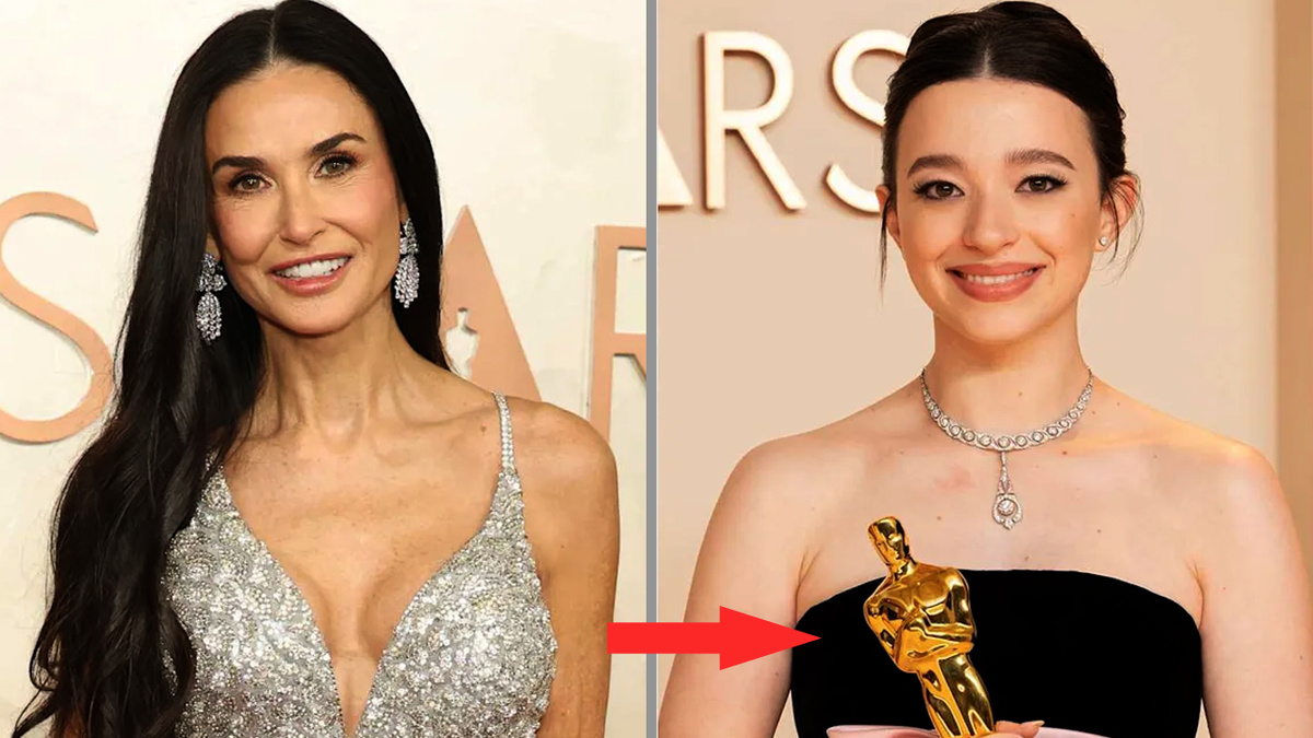 Легендарная Деми Мур явно была в шоке