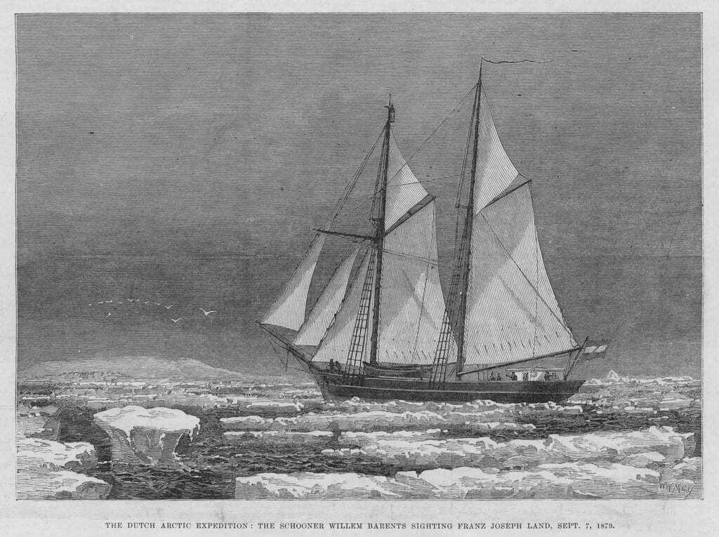    Судно Виллем Баренц голландской экспедиции 1878 1884 stalker