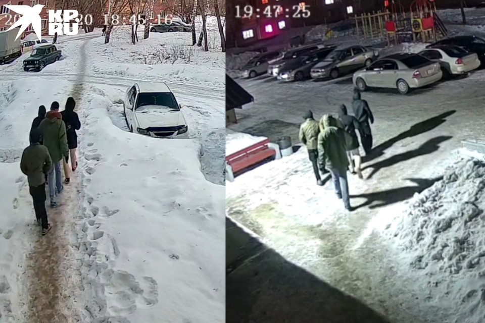Молодчики ходили по жилмассиву и искали жертв. Фото: Предоставлено местными жителями