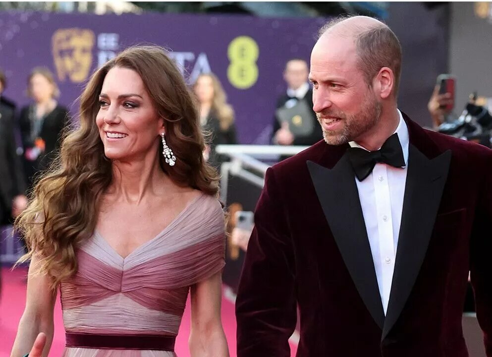    Эксперт по языку тела сделала тревожные выводы о Кейт Миддлтон и принце Уильяме на BAFTA
