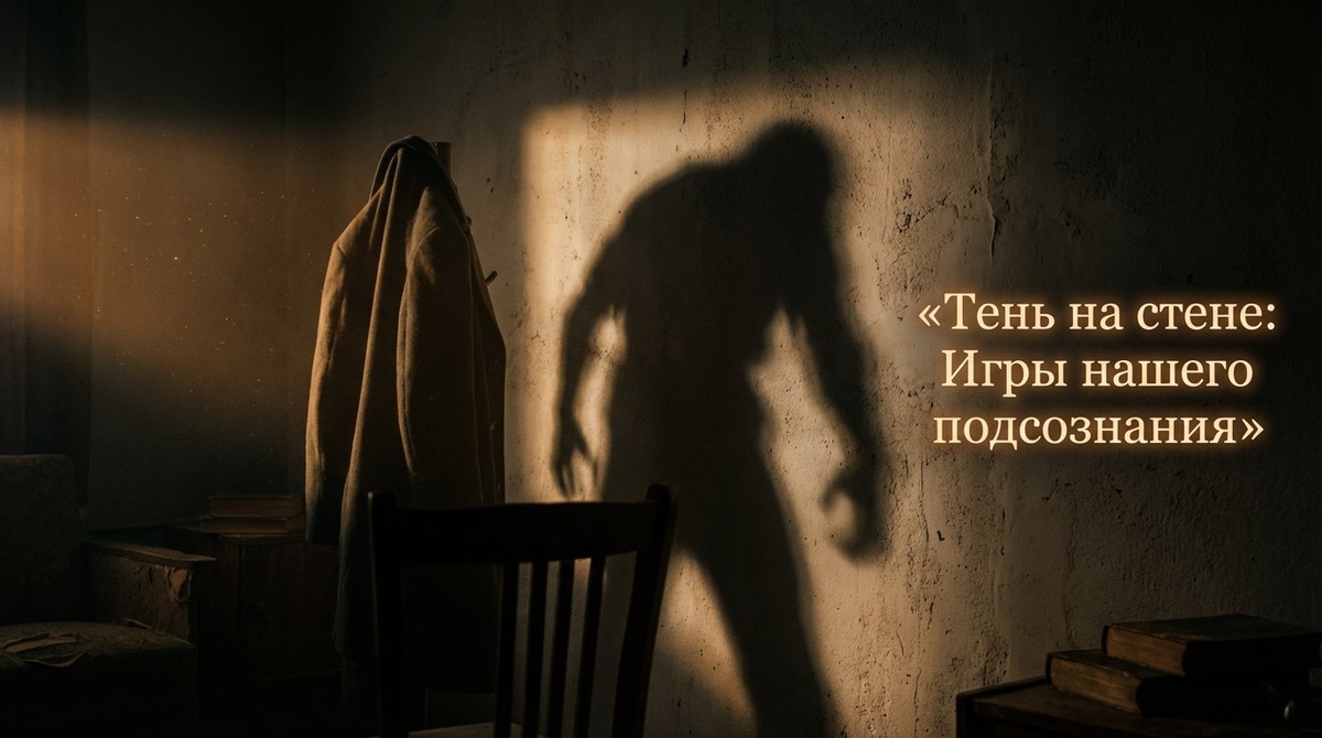 Как вечерние тени в комнате превращаются в страхи или мечты.