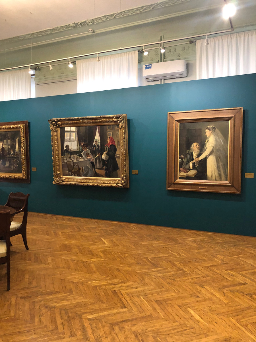 Выставка «Шедевры коллекции Самарского художественного музея». Фото автора.