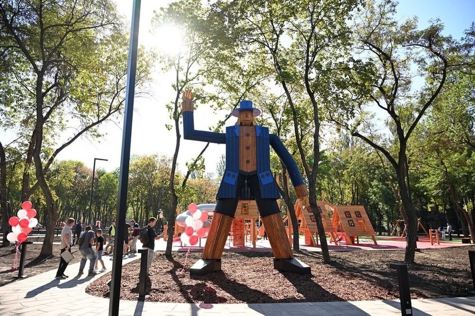    Парк «Гулливер» был открыт после капитального ремонта в прошлом году. Фото (архив): ТГ/Пушилин