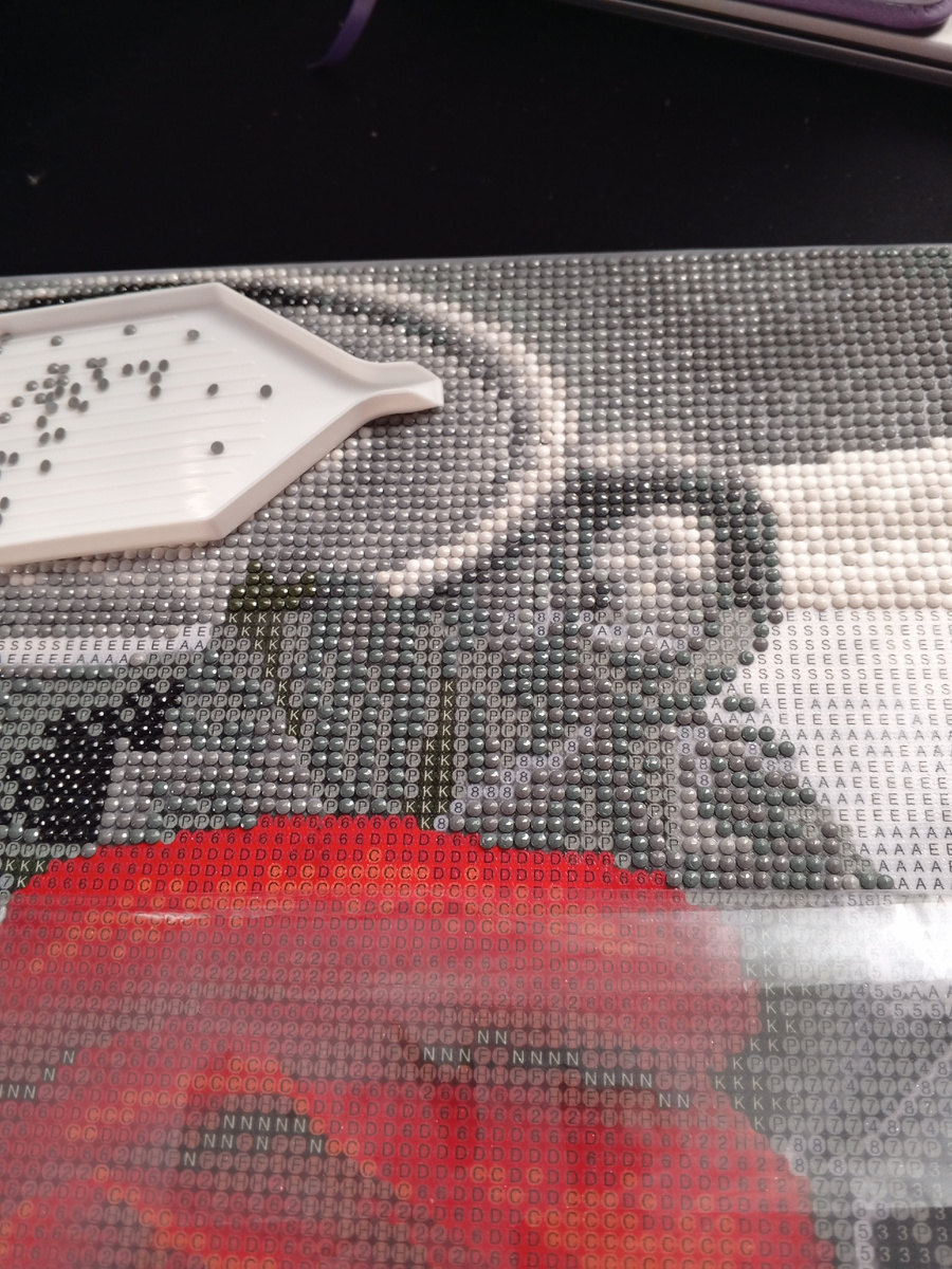 Фото моей алмазной картины