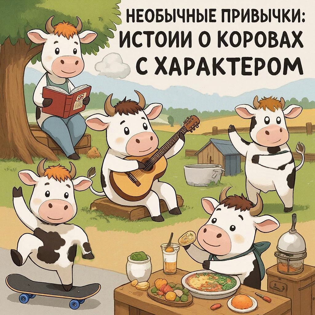 Необычные привычки: истории о коровах с характером. О чём молчит корова. Хачатуров А.
