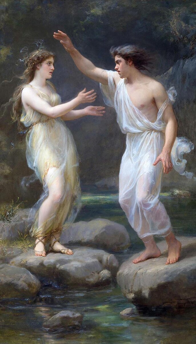 Нарцисс отвергает Эхо