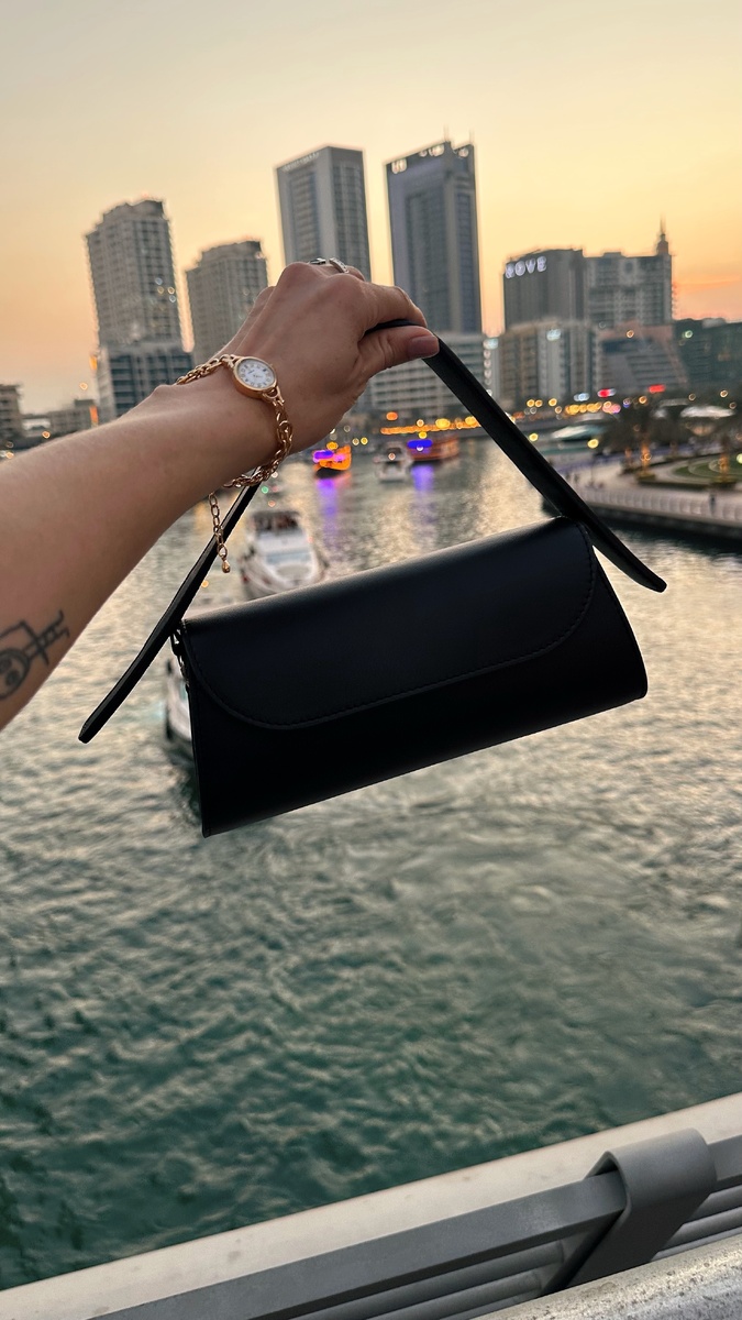 Её ручка и форма действительно чем-то напоминает крыло чайки. Стильная сумка, которая оказалась даже вместительнее, чем её предшественница из лакированной кожи. 