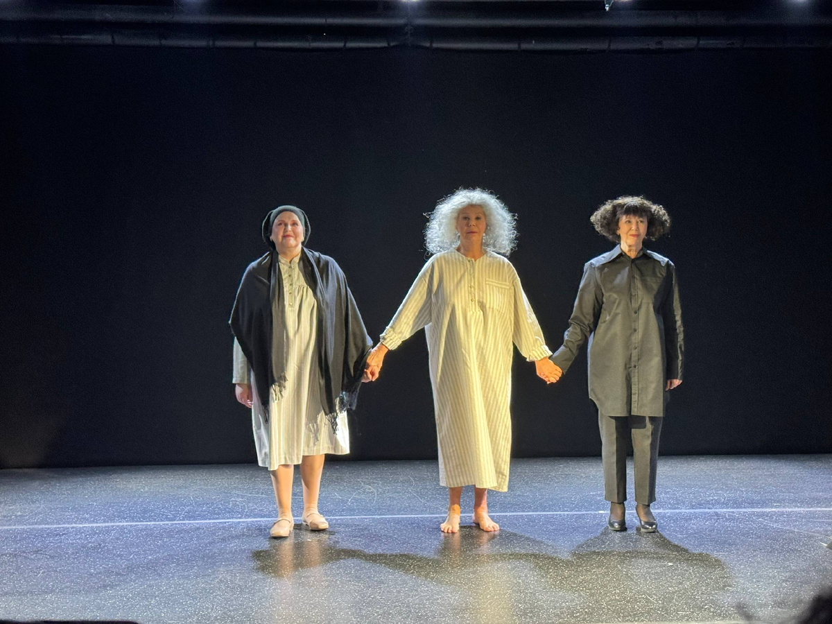 Зоя Кайдановская, Вера Бабичева, Евгения Симонова (Хильда, Клара и Эрика)