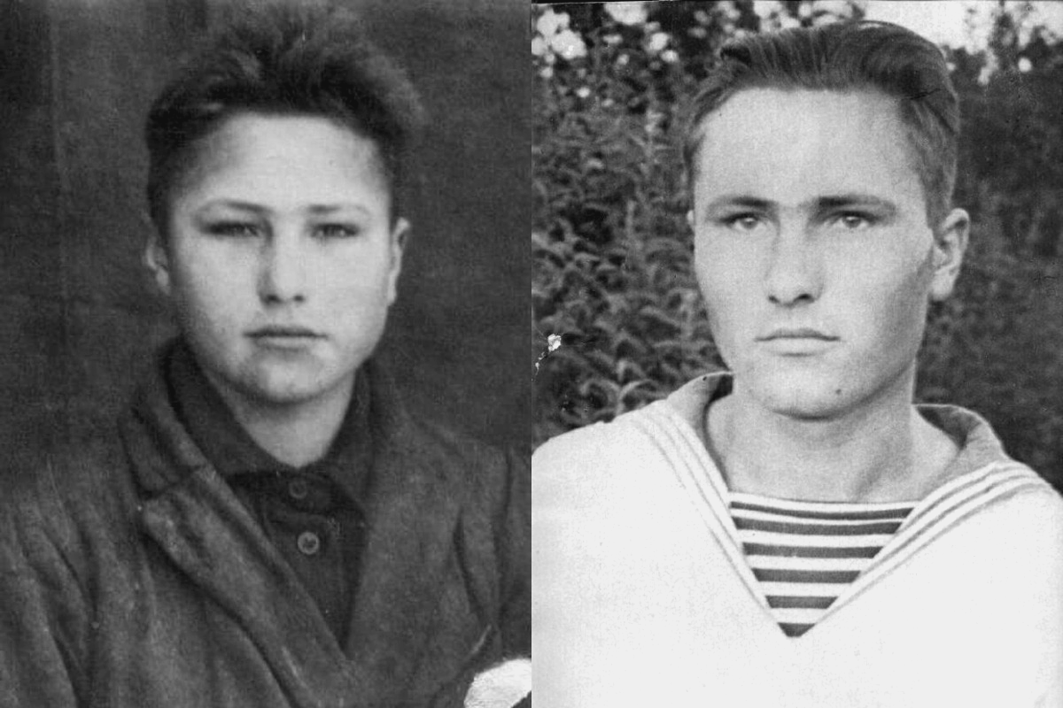 Василий Шукшин в детстве и годы армейской службы. Фото из открытого доступа