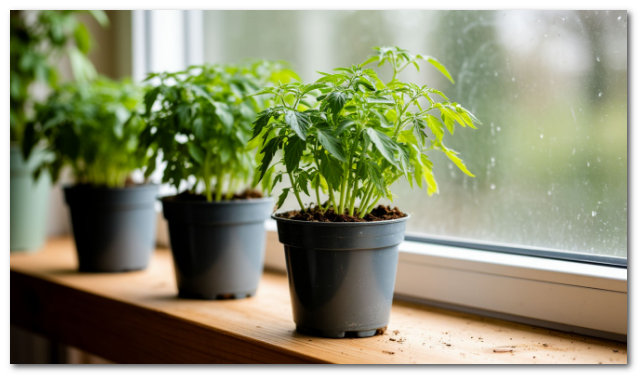 Забытая рассада без пикировки