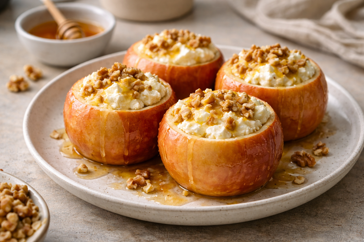 Яблоки в аэрогриле 