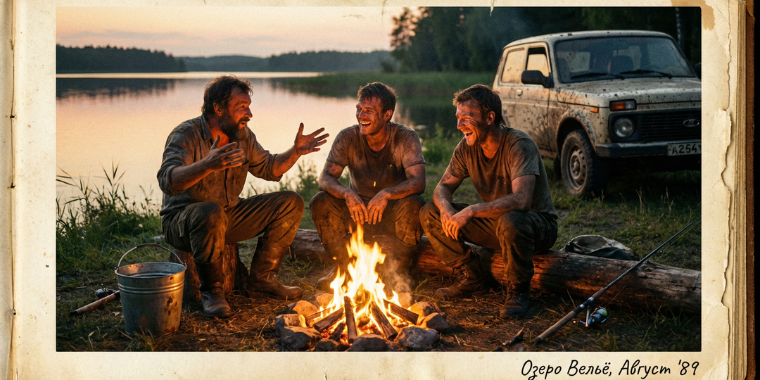 Как мы поехали на «тихую» рыбалку. В итоге рыбы не поймали, зато спасли «Ниву» и чуть не подрались из-за бутерброда.