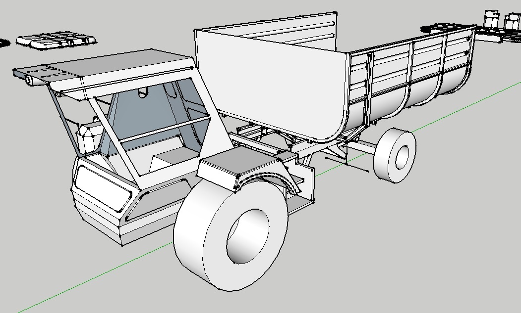  в скетчапе моделька