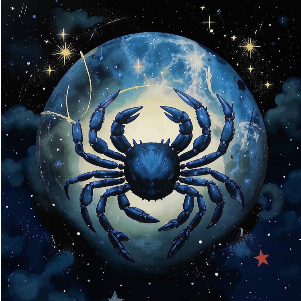 Луна в знаке Рак.