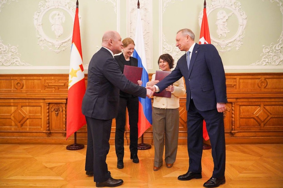   В Петербурге подписали соглашение о сотрудничестве с Севастополем. Фото: gov.spb.ru