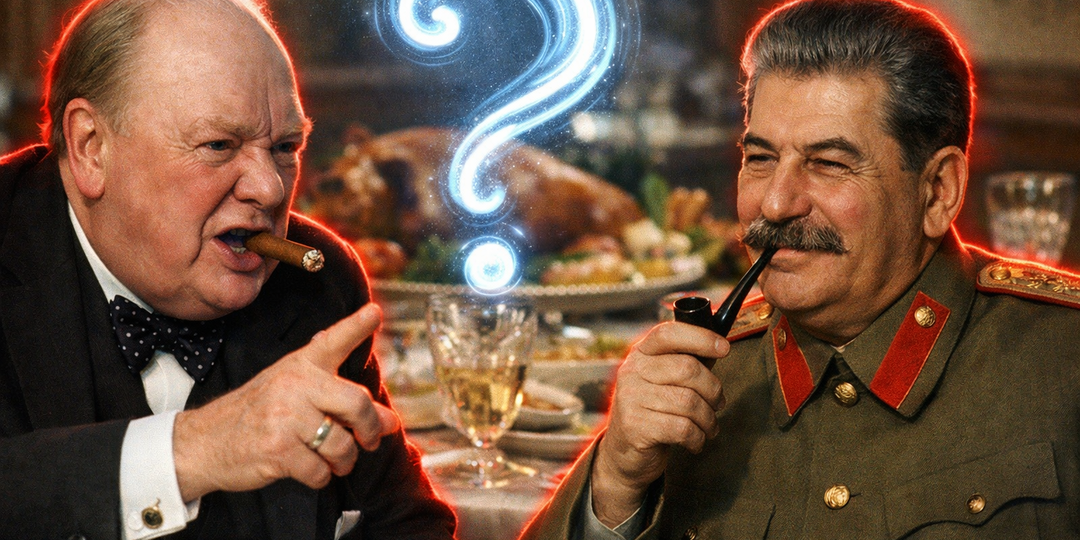 «Ответим, когда я доем»: 3 случая, когда Сталин жестко троллил Черчилля