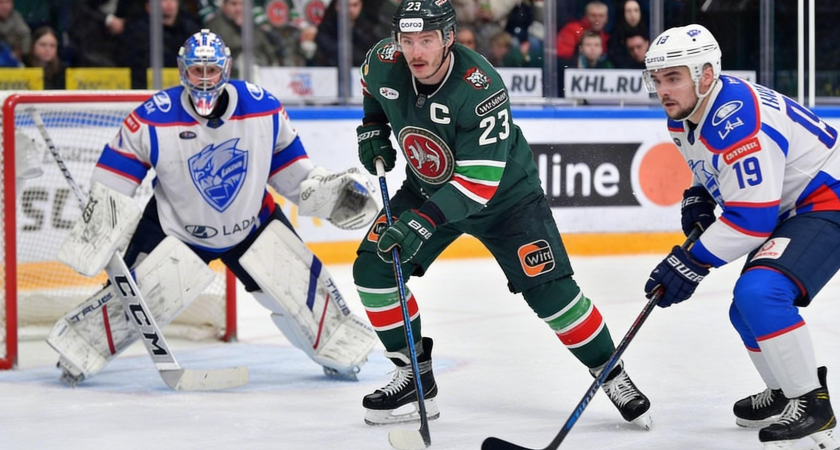    «Ак Барс» 25 февраля сыграет с «Ладой» в матче КХЛ. Фото: ХК «Ак Барс»
