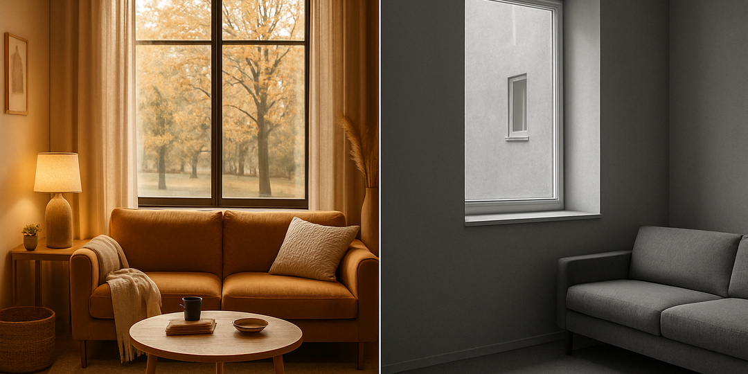 Как цвет стен и вид из окна влияют на настроение