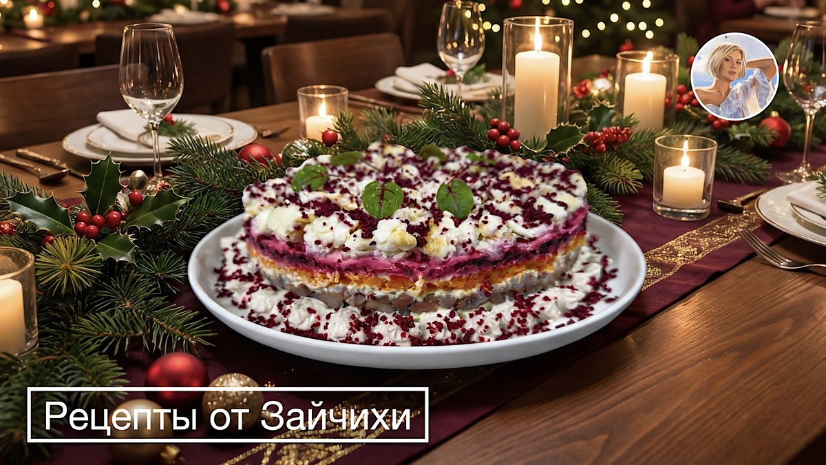 Сельдь по‑шубейски. 