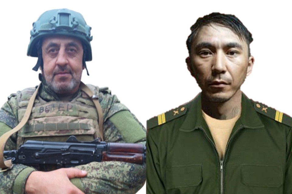    Сержант Дмитрий Сапрыкин и Младший сержант Есбол Баинкенов