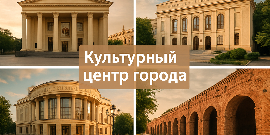 Районы Ростова рядом с театрами и музеями: где жить в центре культурной жизни